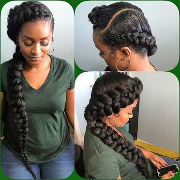 20 Stunning Braided Updo Hairstyles For Black Women In 2022