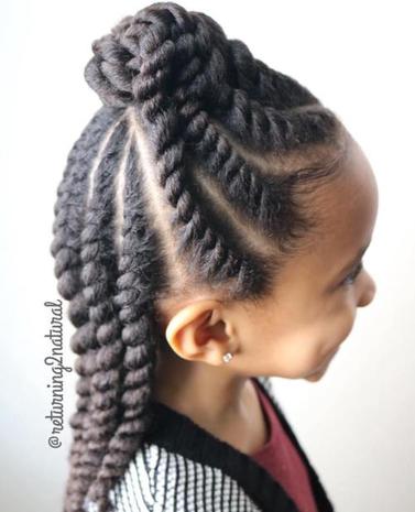 natural hair styles for kids